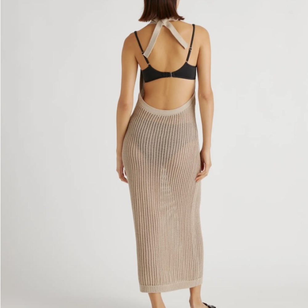 Quince crochet beach cover up dress